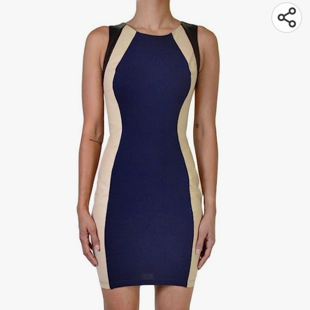 DAVID LERNER Color-block Dress - Picture 6 of 8